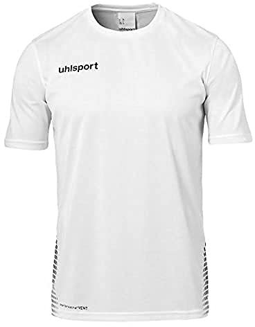 Uhlsport Kinder Score Training T-Shirt, weiß/Schwarz, 140