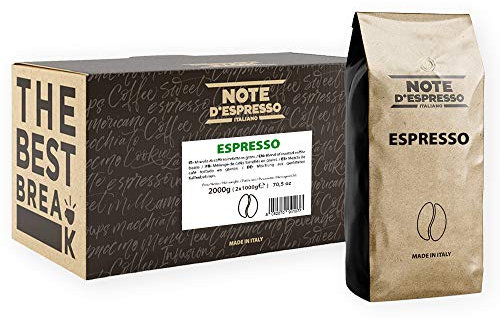Note d'Espresso - Café Expreso en Grano - 2 x 1 kg
