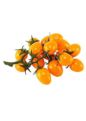 Ulalaza Verdure finte Artificiali realistiche Simulazione realistica Schiuma Decorativa Simulazione Alimentare Pomodorini Set Verdure finte per la Cucina di casa Decorazioni per Feste