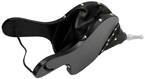 Soufflets de cheminée, buse en fonte de souffleur d'air pour Camping en plein air barbecue gril cheminée à soufflet pompe à soufflet accessoires de barbecue avec sangle de suspension(Argent)