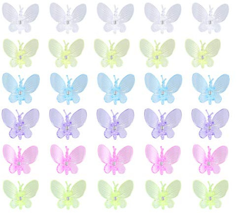 BESTonZON 30Pcs Orchidee Clips Kunststoff Garten Anlage Clips Gartenarbeit Bonsai Pfropfen Pflanzen Vine Feste Clips für Unterstützung Vorbauten Reben Stiele Wachsen Aufrecht