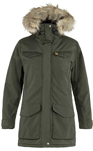 Fjällräven Damen Nuuk Parka, deep Forest, XL