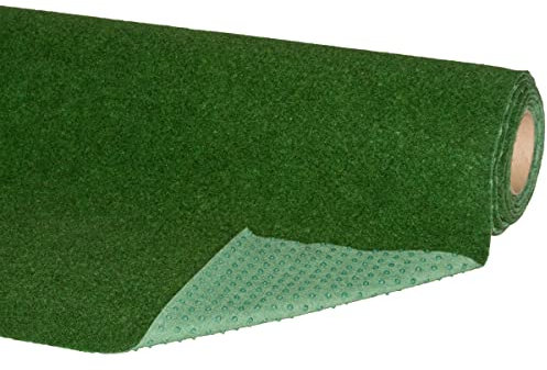 Outsunny, Kunstrasen, Rasenteppich, Rasen, Balkon, Terrasse, pflegeleicht, robust und strapazierfähig, Grün, 300 x 200 x 0,4 cm