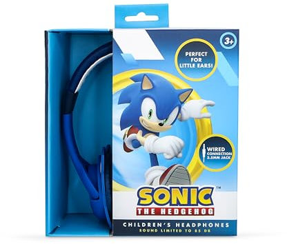 OTL Technologies - Sonic Moulded Ears Childrens Headphones Black