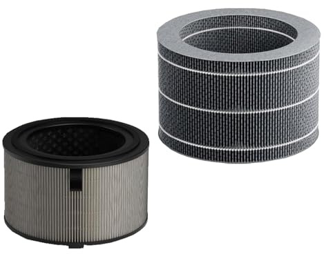 FY3400 FY3401 Ersatzfilter Set für Philips 3400 Serie AC3420/10 AC3421/13 2-in-1 Luftreiniger und Luftbefeuchter, Ersatz HEPA Filter und Befeuchtungsfilter - Ersatz Filter FY3400/30 FY3401/00