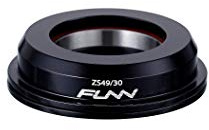 FUNN Descend Unterer Steuersatz ZS49/30, Zero Stack Schrägkugellager Unterer Steuersatz, Langlebiger und Leichter Legierungs-Steuersatz für Mountainbike, BMX-Bike, Rennrad und Gravel-Bike