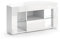 Vicco Lowboard Denver, Fernsehtisch, Weiß Hochglanz, 100 x 50 cm