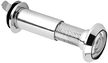 Spioncino con Angolo di Visione di 220 Gradi e Copertura Robusta - Sicurezza per Porte di Spessore da 35 a 55 mm