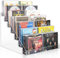 Vowcarol CD-Organizer mit 7 Ebenen, DVD-Hüllen, Organizer, CD-Halter für 56 CD-Jewel Cases
