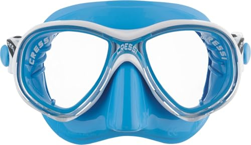 Cressi Kids Marea Jr (New) Mask Diving Masks - Blue, 7-13 Years