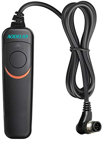 AODELAN N8 Kabelfernauslöser Kabel Auslöser for Nikon D850,D3, D4, D40s, D5, D800, D800E, D810, D810A, D700, D500 wie Nikon Kabelfernauslöser MC-30A