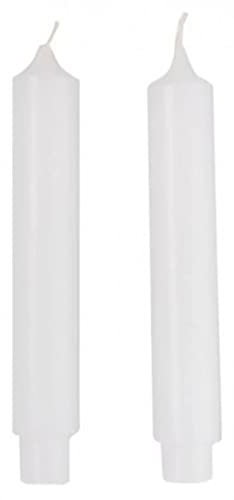 2 Bougies Spécial Lampion, 2,5h Durée de combustion – Fin de passe dans la Bougeoir de lanternes, train lanternes ou boules