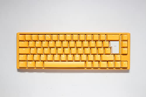 DuckyChannel One3 Yellow SF Black Cherry MX Switch Keyboard - UK Layout