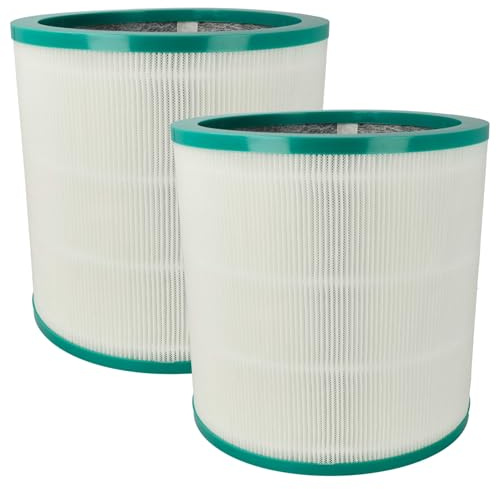 vhbw 2 x ersättningsfilter för Dyson 968126-03 för luftfuktare – luftfilter HEPA-filter