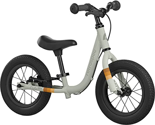 Retrospec Cub Plus Toddler Balance Bike for Boys & Girls Ages 18 Months - 4 Years with Adjustable Seat, Handlebars & V-Brake, Lightweight Frame, Air-Filled Tires