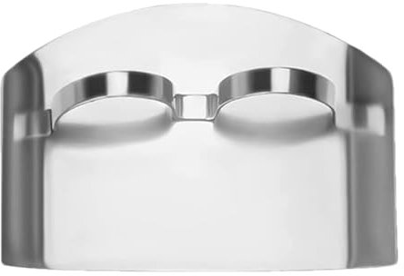 Shurzzesj Protège-doigts en acier inoxydable | Protecteur de main pour couper les aliments | Protecteur de main pour couper les aliments, protège-doigts pour hacher les légumes, protège-doigts en