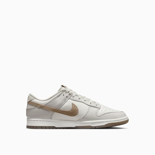 NIKE Herren Dunk Low Retro SE Sneaker, Phantom Khaki Light Bone Summit White, 41 EU