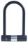 Yale Lucchetto di sicurezza a U con chiave Serie Essential YUL0/18/192/2 lunghezza 250mm, Acciaio Indurito, Incluse 2 Chiavi, Testato con spray salino per 96 Ore, Supporto per Bici