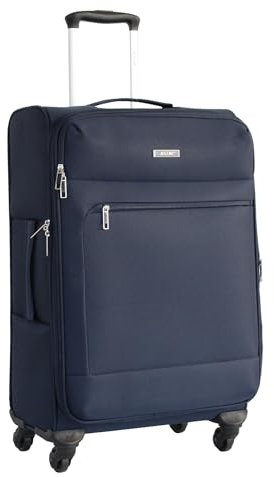 ALISTAIR Breeze – Valise Taille Moyenne 67 cm – Toile Souple – Marque Française – Garantie 2 Ans (Bleu Marine)