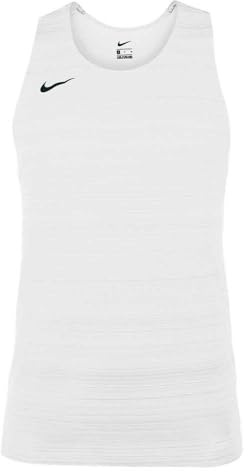 Nike Dry Miler Débardeurs, Blanc, S Homme