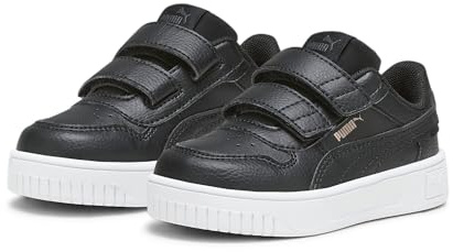 PUMA Mädchen Carina Street Sneakers 26, Black Rose Gold White Metallic