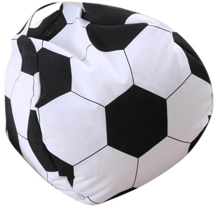 iplusmile Aufbewahrungstasche Für Plüschtiere Kindercouch Kleiner Bohnensack Fußball-sitzsack Ausgestopfter Tierhalter Sitzsäcke Für Bezug Für Sitzsäcke Gefüllter Sitzsack Polyester