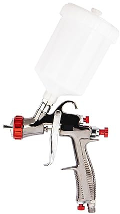 Pistola per Verniciare, R500 Pistola a spruzzo Pistola a spruzzo Pistola a spruzzo for vernice for auto 1.3mm 600cc Spruzzatore for aerografo Pistola a spruzzo ad aria a base d'acqua(R500 and P1)