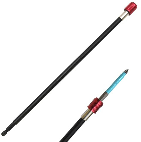 Supporto Per Prolunga Per Punte Da Trapano - Adattatore Magnetico Per Carichi Pesanti, Organizer Compatto Per Punte | Estensione Versatile Per Elettroutensile, Supporto Per Trapano A Rilascio Rapido,