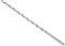 QUARKZMAN 8mm x 300mm Torsione Perforazione Punta x 1 Pezzo Alta Velocità Acciaio (HSS) Dritto Gambo Estensione per Foratura, Argento Tono