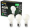 DiCUNO Edison LED Lampe E27, Classic ultraeffiziente Birne, A Label, 2W, Ersatz für 40W Glühbirne, Warmweiß 2700K, 420lm, 360°, Matt, Energieeffizienzklasse A, A60 LED Leuchtmittel, 3er Pack