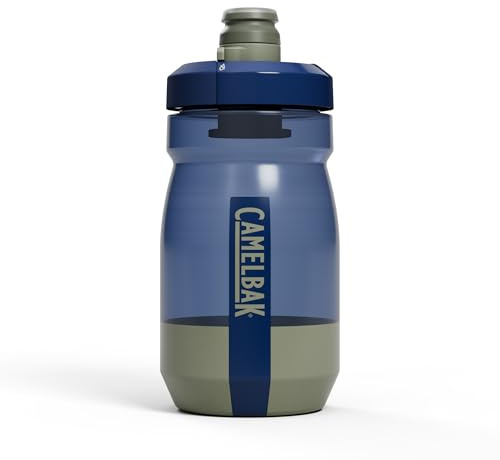 CamelBak Podium Bike Squeeze Water Bottle Mercury Deep Sea, 15oz