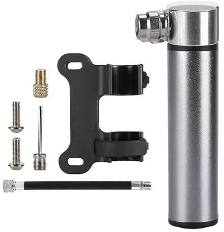 120 PSI Mini Bike Pump Portable for Giant Stance E+ Pro EX-800 Wh-2023-29/27,5 Zoll-Fully 2023, Universal Bicycle Air Pump for Road & MTB, Durable Hand Air Pump for Bicycle, Balls