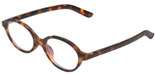 Joynine Occhiali Anti Luce Blu per Donne e Uomini, Retrò Occhiali Luce Blu, Ovali Blue Light Glasses, Occhiali Filtro Luce Blu - per Guardare Computer, TV, Cellulare