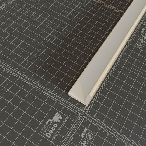 Baguette d'Angle PVC Cellulaire 25 mm - Longueur 2.50 m - Lot de 5 - Sable