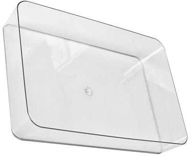 NINESHE Organizador De Cajones Rectangulares, Caja De Almacenamiento Permite La Organización Sin Esfuerzo Del Escritorio De Su Oficina, Divisor De Contenedor De Almacenamiento Transparente