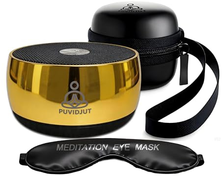 Portable Electronic Tibetan Singing Bowl, 4 Healing Frequencies (417-639Hz)