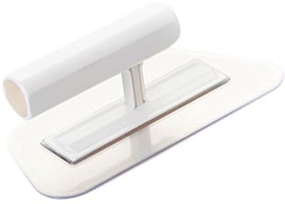 Zambuph Cazzuola di finitura di qualità, utensile manuale leggero con impugnatura comoda, per raschiare intonaco, vernice, pareti, costruzione