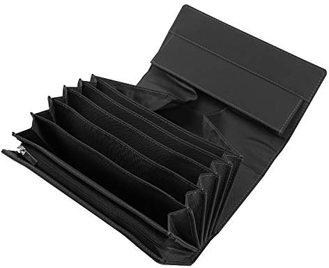 HMF 48840-11 Kellnertasche, Kellnerportemonnaie, 19 cm x 11 cm x 4,5 cm, schwarz