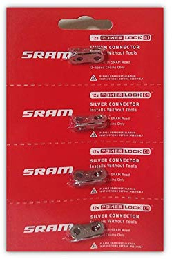 SRAM AXS PowerLock Kettenverbinder 12-Gang-Straßenkettenglied mit Aufkleber – erhältlich in 2er-Pack und 4er-Pack (4)