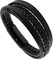 Yolev Geflochtenes Lederarmband Herren aus Edelstahl für Männer Armband aus Leder und Magnetischem Knopfarmband aus Stahl Leder Armband Herren