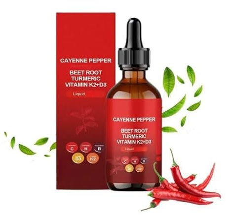 Chilipepparextraktkomplex med hagtorn, rödbetor, ekologiskt, veganskt