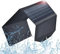 Cargador Panel Solar, Portátil Impermeable Placa Solar Plegable Power Bank Carga Rápida Batería Externa para Smartphones, Tabletas y Acampar al Aire Libre