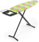 Asse da stiro grande pieghevole regolabile tavole da stiro professionali Stiratura gommata regolabile - 120 x 40 cm - Made in EU