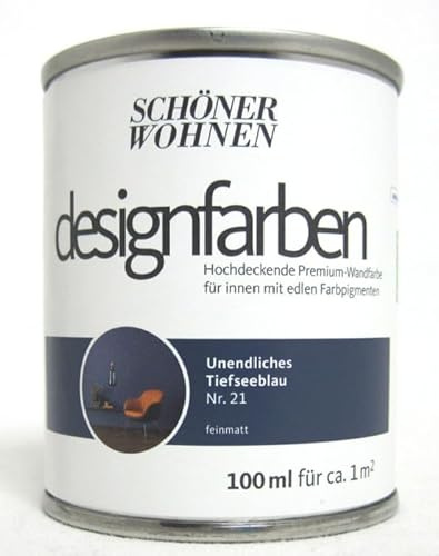 Designfarbe Unendliches Tiefseeblau Nr.21 100 ml