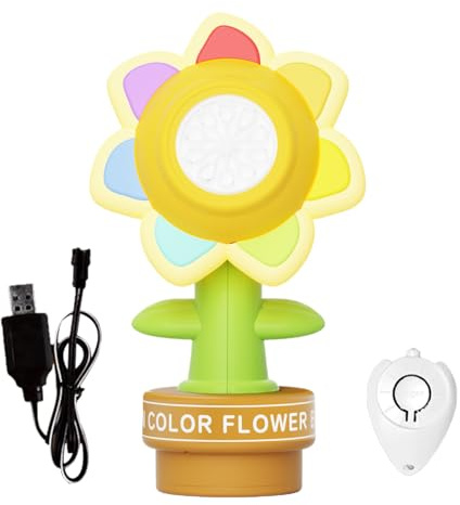 Distributeur de Bulles en Forme de Fleur Oscillant Décoration De Voiture