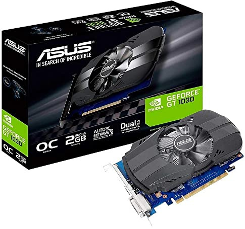 ASUS - PH-GT1030-O2G GeForce GT 1030 2GB GDDR5 - Tarjeta gráfica