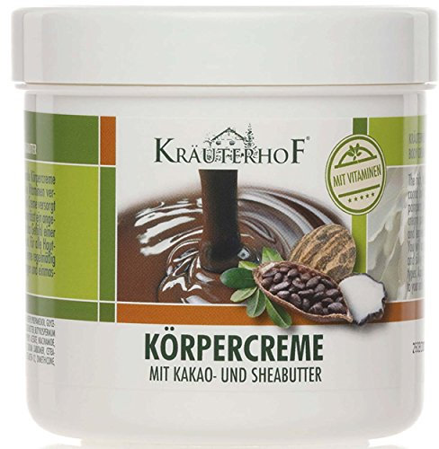 Kräuterhof Crema per il corpo con cacao e burro di karitè 2 x 250ml