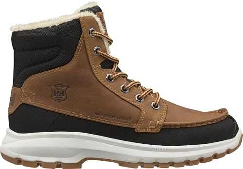 Helly Hansen Garibaldi V3 Men's Winter Snow Boots, New Wheat/Black/Soccer Gum - 8