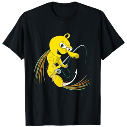 Peche Mouche Nymphe Drôle T-Shirt