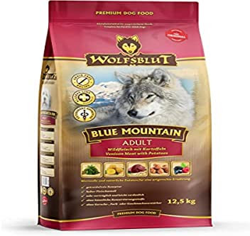 Wolfsblut - Blue Mountain - 12,5 kg - Wildfleisch - Trockenfutter - Hundefutter - Getreidefrei